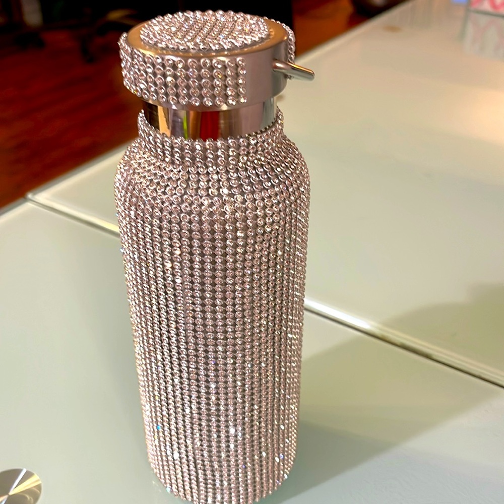 NWT- Rhinestone Stainless Steel Thermal Bottle
